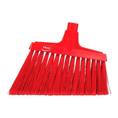 Remco Vikan Split Bristle Angle Head Broom, Red 29164